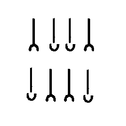 Схема вязания ручки